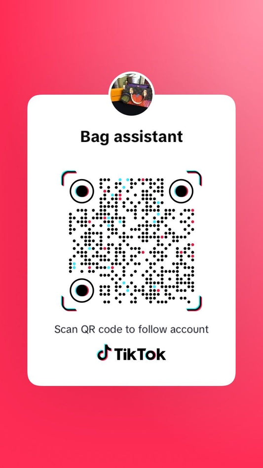 Bag and Wallet ALBUM tiktok account QR Code